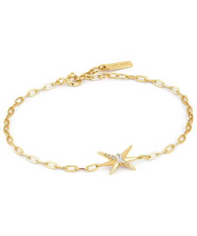 Ania Haie Gold Spike Chain Bracelet