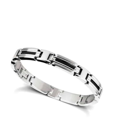 Bracelet MARINA Bicolor/IP Black