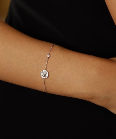 Alternative view of Ania Haie Silver Star MOP Bracelet