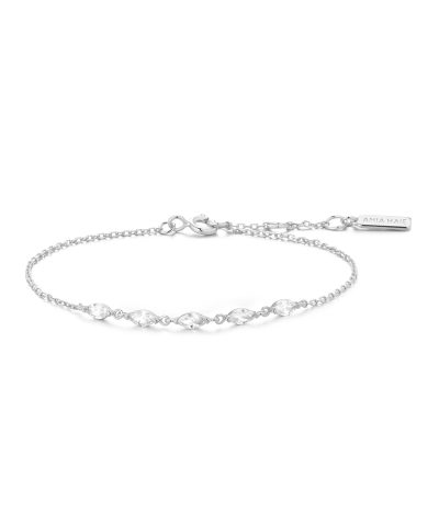 Ania Haie Silver Quintet Marquise Bracelet