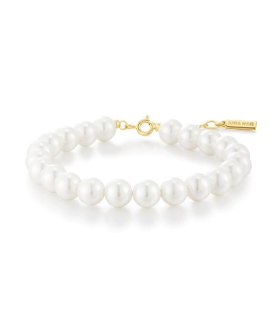 Ania Haie Gold Classic Shell Pearl Beaded Bracelet