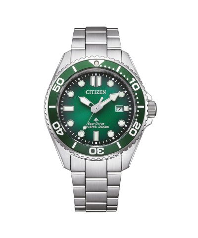 Citizen Male Stainless Steel green ø 40.55mm - BN0269-50W