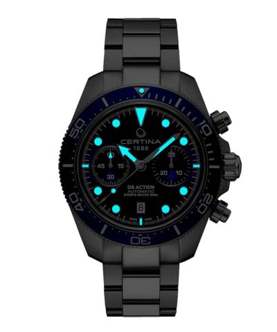 Alternative view of Certina DS Action Diver Chrono 45mm - C032.827.11.041.00