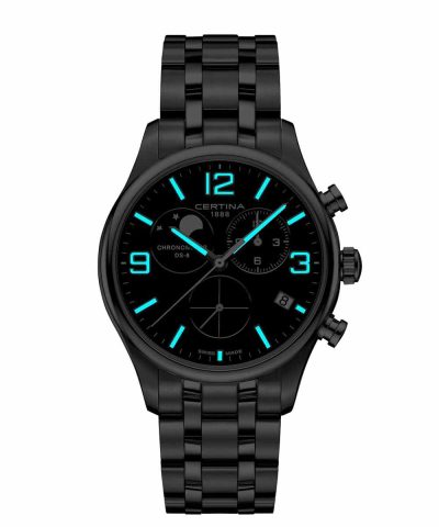 Alternative view of Certina DS-8 Moon Phase 42mm - C033.460.11.057.00