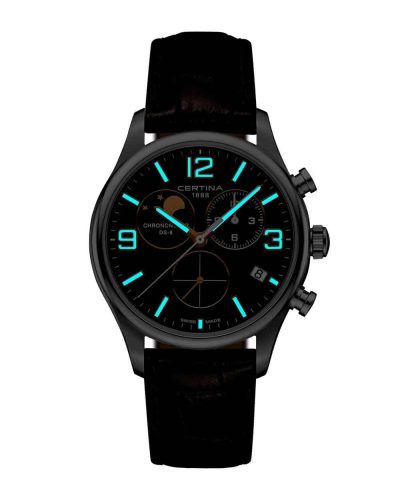 Alternative view of Certina DS-8 Moon Phase 42mm - C033.460.16.087.00