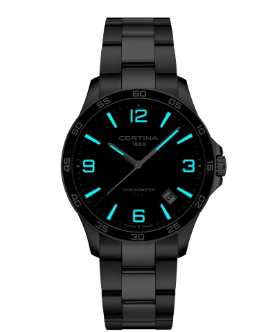 Alternative view of Certina DS-8 Quartz Chronometer 41.5mm - C033.851.11.057.00