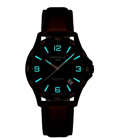 Alternative view of Certina DS-8 Quartz Chronometer 41.5mm - C033.851.36.057.00