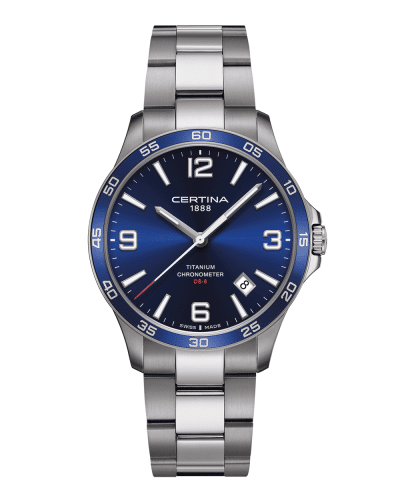 Certina DS-8 Quartz Chronometer 41.5mm Titanium - C033.851.44.047.00