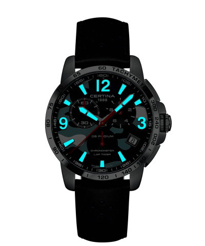 Alternative view of Certina DS Podium Lap Timer 42mm - C034.453.16.047.00