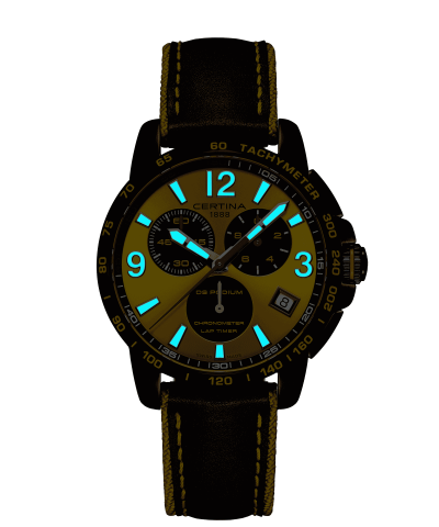 Alternative view of Certina DS Podium Lap Timer 42mm - C034.453.36.367.00