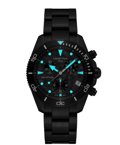 Alternative view of Certina DS Action Karbon Chrono 42mm - C048.417.33.201.00