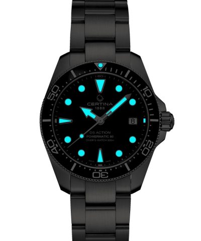 Alternative view of Certina DS Action Diver 38mm Powermatic 80 - C048.807.11.051.00