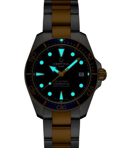 Alternative view of Certina DS Action Diver 38mm Powermatic 80 - C048.807.22.041.00