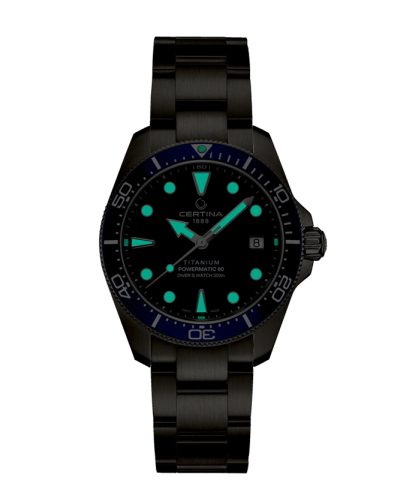 Alternative view of Certina DS Action Diver 38mm Titanium - C048.807.44.041.00