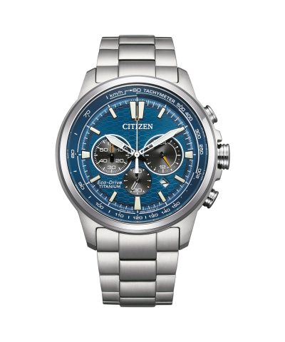 Citizen Male Super Titanium ™ blue ø 43.5mm - CA4570-88L