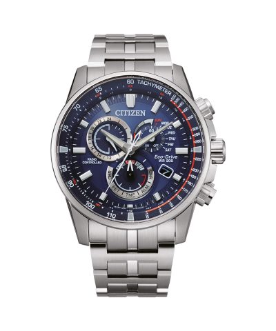 Citizen Male Stainless Steel blue ø 42.5mm - CB5880-54L