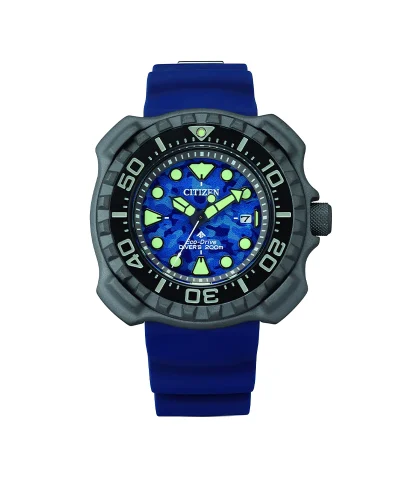 Citizen Promaster herreklokke i titan med blå rem (46mm)