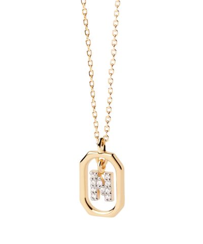 PDPaola Mini Letter N Necklace