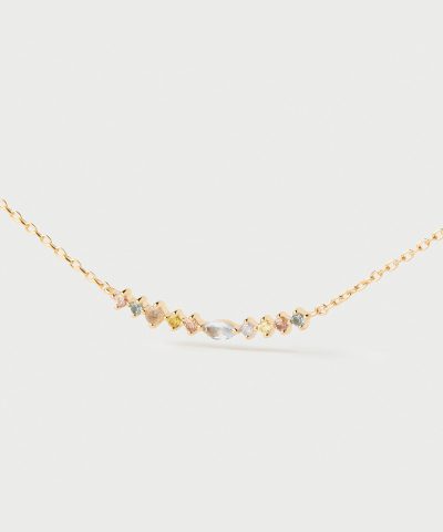 PDPaola Lotus Necklace