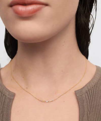 Alternative view of PDPaola Lotus Necklace