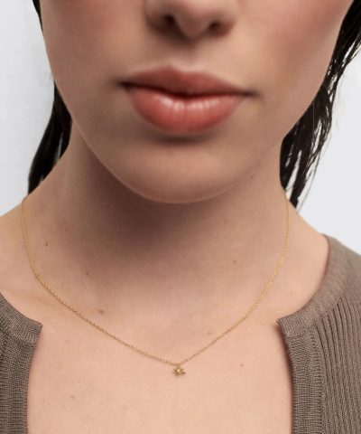 Alternative view of PDPaola Green Fleur Necklace