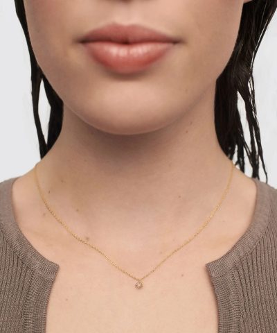 Alternative view of PDPaola Grey Fleur Necklace