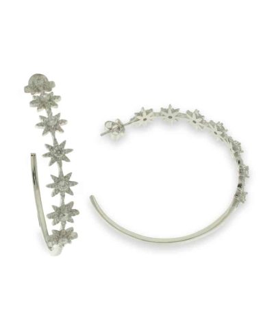 Charlotte Strømmen Jewellery nova creol 925s + zirkon