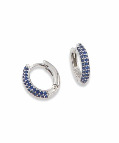 Charlotte Strømmen Jewellery Pippa Creoler Sølv med Zirkonia