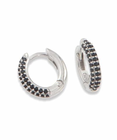 Charlotte Strømmen Jewellery Pippa Creoler Sølv med Zirkonia