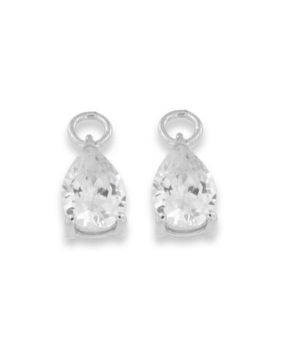 Charlotte Strømmen Jewellery candy charms tear 925+klar zirkon