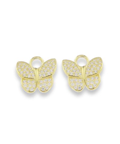 Charlotte Strømmen Jewellery candy monarch earcharms925+forgylt+zirkon