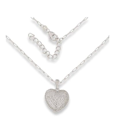 Charlotte Strømmen Jewellery regal collier 925s+klare zirkoner