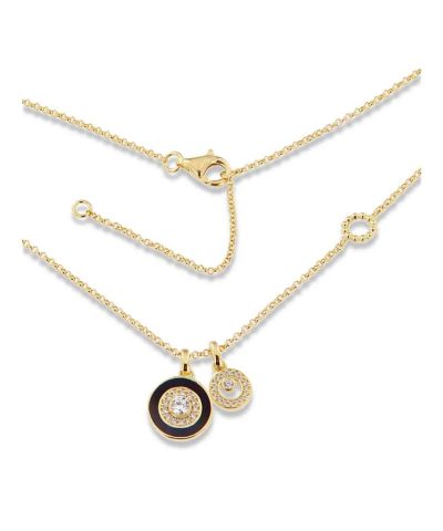 Charlotte Strømmen Jewellery monica collier 925s+klare zirkoner