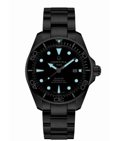 Alternative view of Certina DS Action Diver Powermatic 80 43mm - C032.607.11.051.00