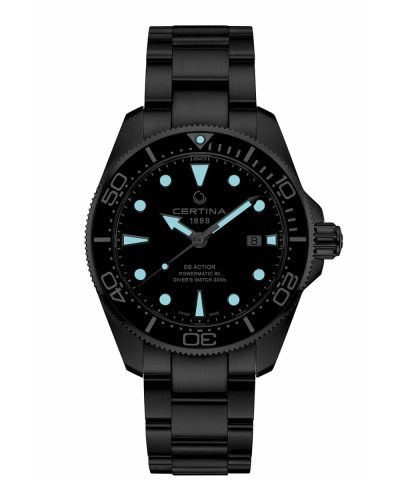 Alternative view of Certina DS Action Diver Powermatic 80 43mm - C032.607.11.091.00