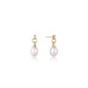 Ania Haie Gold Pearl Drop Stud Earrings