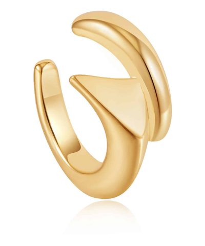 Ania Haie Gold Spike Wrap Ear Cuff