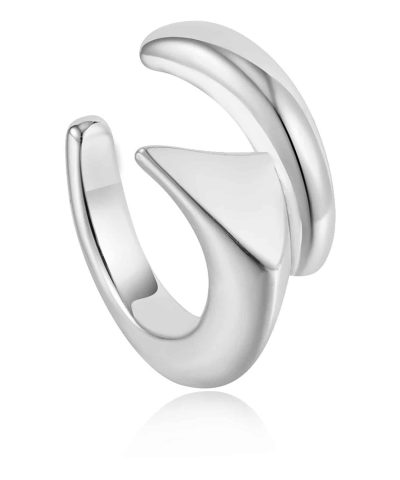 Ania Haie Silver Spike Wrap Ear Cuff