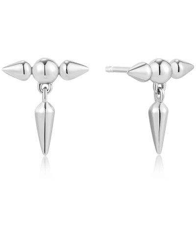 Ania Haie Silver Point Stud Earrings
