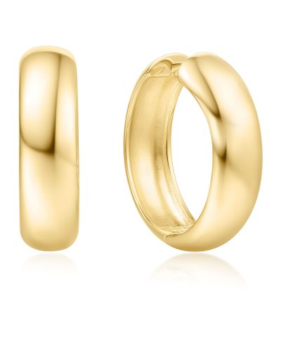 Ania Haie Gold Chubby Large Hoop Earrings