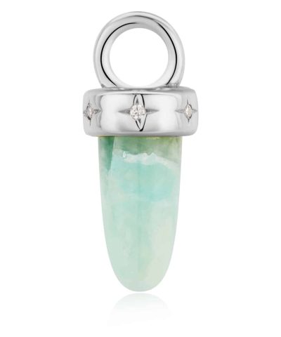 Ania Haie Silver Amazonite Drop Earring Charm