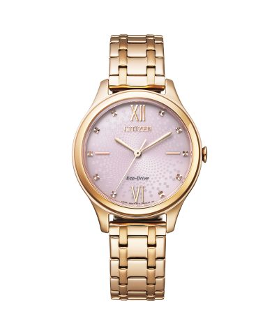 Citizen Female Stainless Steel lightrose ø 32mm - EM0503-75X