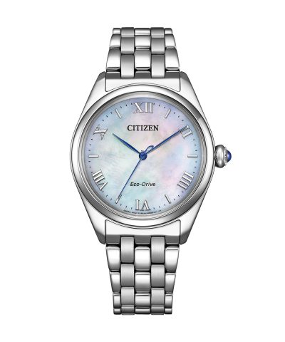Citizen Female Stainless Steel Mother of Pearl white ø 33mm - EM1140-80D