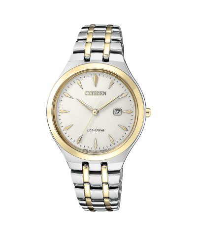 Citizen Female Stainless Steel ivory white ø 31.8mm - EW2494-89B