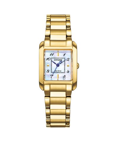 Citizen Female Stainless Steel Mother of Pearl white - EW5602-81D