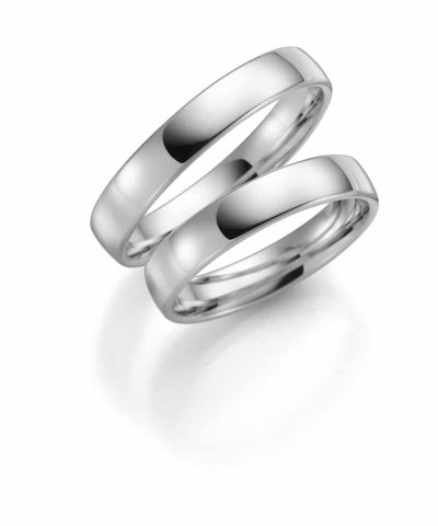 GD FOREVER hvitt gull giftering