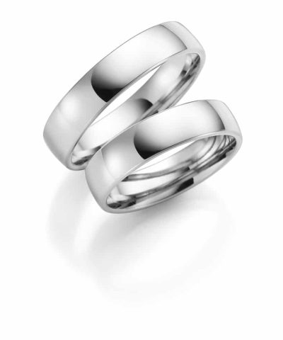 GD FOREVER hvitt gull giftering