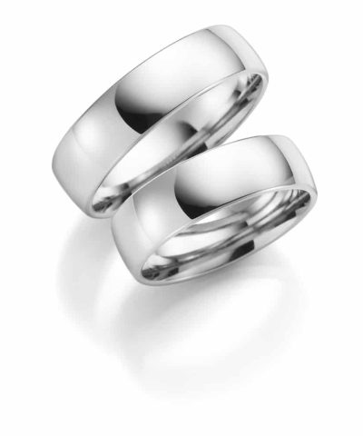 GD FOREVER hvitt gull giftering