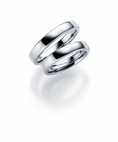 GD FOREVER hvitt gull giftering