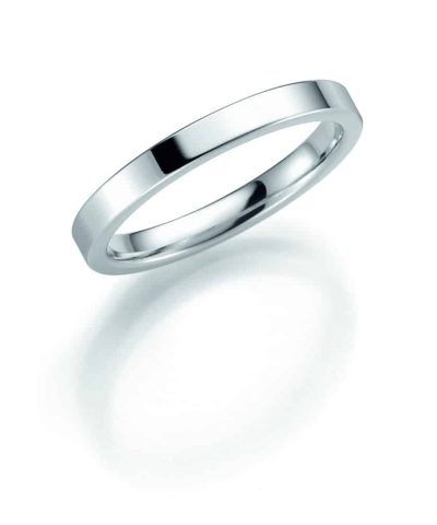 GD FOREVER hvitt gull giftering